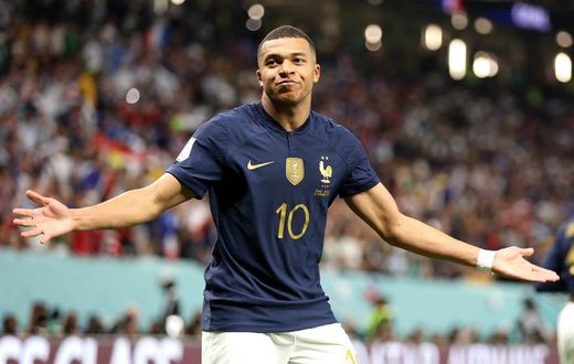 France's Kylian Mbappe.Getty/Elsa