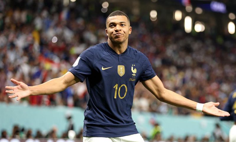 France's Kylian Mbappe.Getty/Elsa
