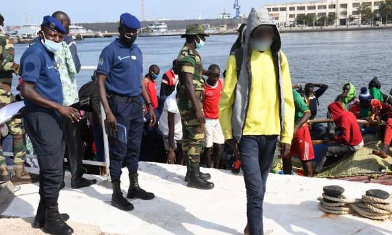 Arrestation de migrants clandestins