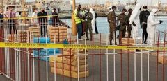 Déchets plastiques port de dakar
