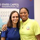 La basketteuse sénégalaise d'origine américaine, Cierra J. Dillard est l'invitée de l'Ambassade des Etats-Unis à Dakar