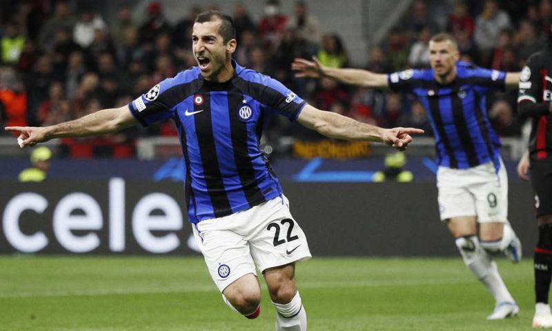 Mkhitaryan double la mise d’une frappe plein centre