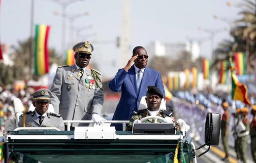 Le président Macky Sall lors de la fête de l'indépendance, le 4 Avril 2019