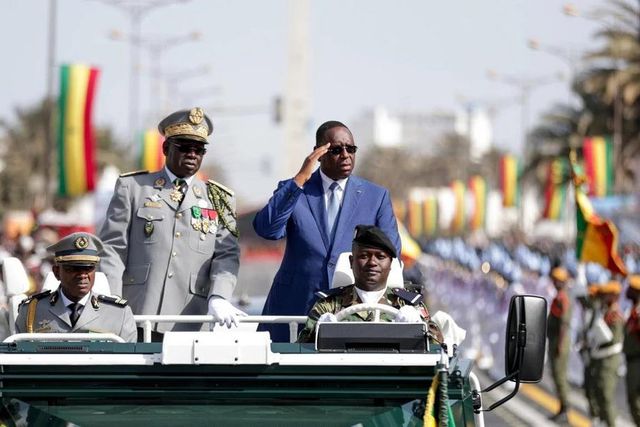 Le président Macky Sall lors de la fête de l'indépendance, le 4 Avril 2019