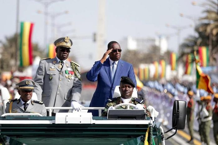 Le président Macky Sall lors de la fête de l'indépendance, le 4 Avril 2019