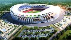 Le stade olympique de Diamniadio livré en février 2022