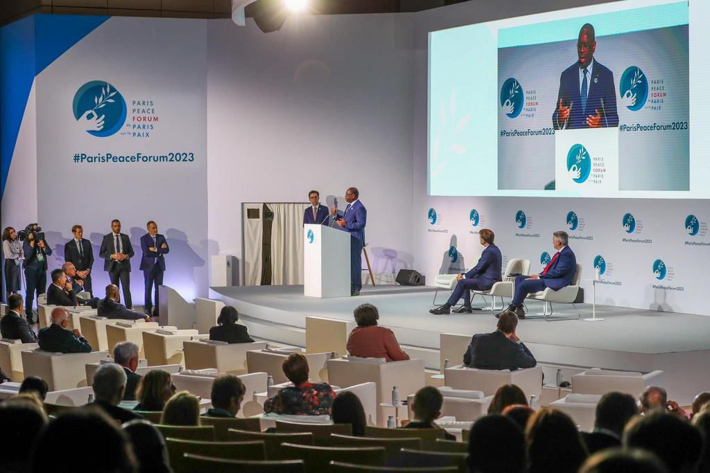 Macky SALL au Forum de Paris