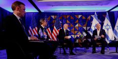 Joe Biden et le President de l'Israel