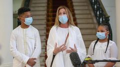 La famille de feu Pape Bouba Diop reçue par le président Macky Sall, en décembre 2020.