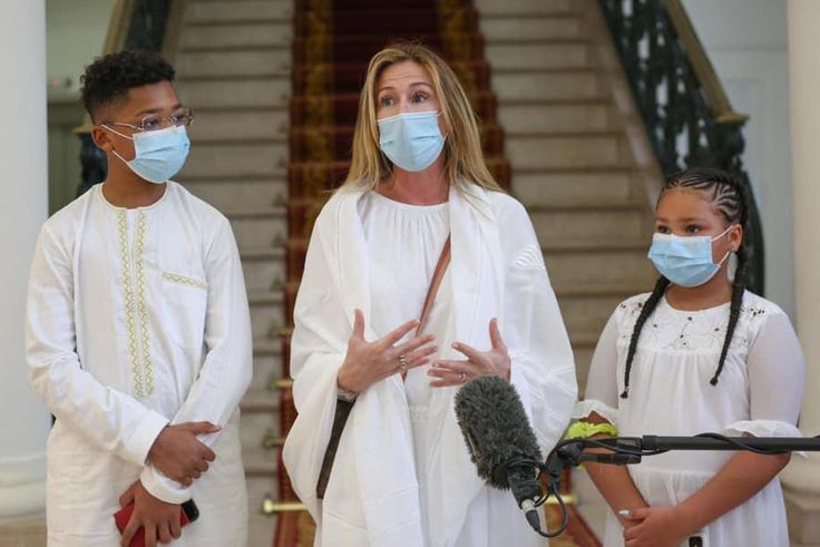 La famille de feu Pape Bouba Diop reçue par le président Macky Sall, en décembre 2020.