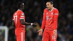 Sadio Mane Leroy Sane argue