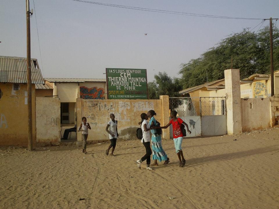 Entrée College Thierno  Mountaga Tall Podor