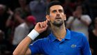 Novak Djokovic advanced to the semi-final of the Nitto ATP Finals