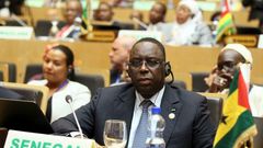 Senegal's President Macky Sall attends the opening ceremony of the 26th Ordinary Session of the Assembly of the African Union (AU) at the AU headquarters in Ethiopia's capital Addis Ababa, January 30, 2016. REUTERS/Tiksa Negeri