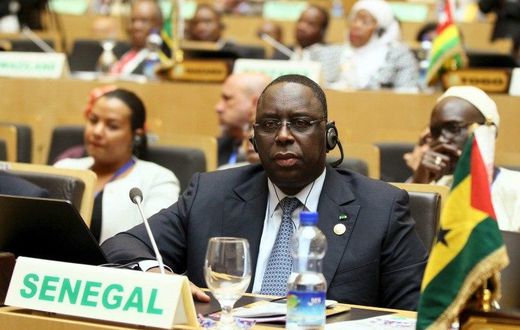 Senegal's President Macky Sall attends the opening ceremony of the 26th Ordinary Session of the Assembly of the African Union (AU) at the AU headquarters in Ethiopia's capital Addis Ababa, January 30, 2016. REUTERS/Tiksa Negeri