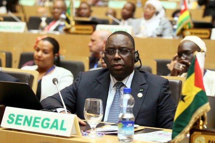 Senegal's President Macky Sall attends the opening ceremony of the 26th Ordinary Session of the Assembly of the African Union (AU) at the AU headquarters in Ethiopia's capital Addis Ababa, January 30, 2016. REUTERS/Tiksa Negeri