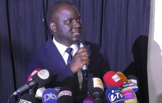 Dethie Fall , le jour du lancement de son parti PRP