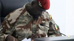 Le colonel Mamady Doumbouya
