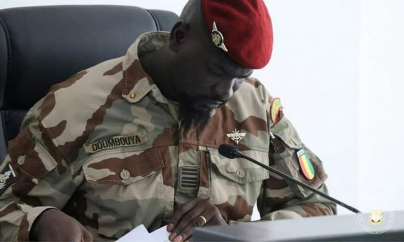 Le colonel Mamady Doumbouya