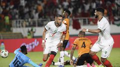Equipe Maroc à la CAN 2023