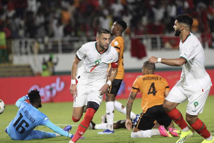 Equipe Maroc à la CAN 2023