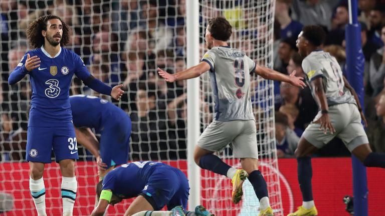 Égalisation de Salzbourg contre Chelsea