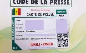 Carte de presse
