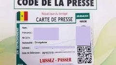 Carte de presse
