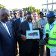 Macky Sall en visite de chantier au BRT