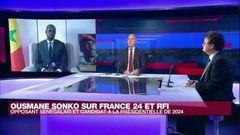 Ousmane Sonko sur France 24