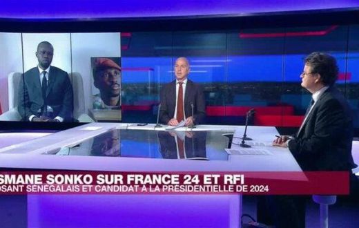 Ousmane Sonko sur France 24