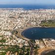 Vue aérienne de Dakar