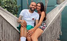 Dani Alves et Joana Sanz
