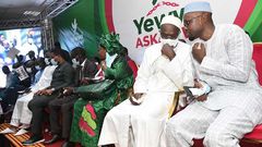 Les leaders de Yewwi Askan Wi - Khalifa Sall et Ousmane Sonko
