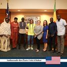 La basketteuse sénégalaise d'origine américaine, Cierra J. Dillard est l'invitée de l'Ambassade des Etats-Unis à Dakar