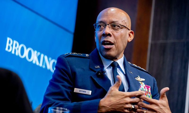 Air Force Chief of Staff Gen. Charles "CQ" Brown Jr. is President Joe Biden's nominee to become the next chairman of the Joint Chief of Staff.AP Photo/Andrew Harnik, File