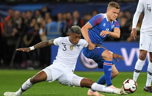 Kimpembe en difficulté contre l'Islande