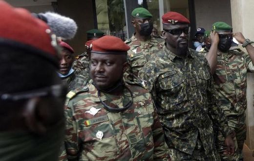 Coup d'etat en Guinee Doumbouya