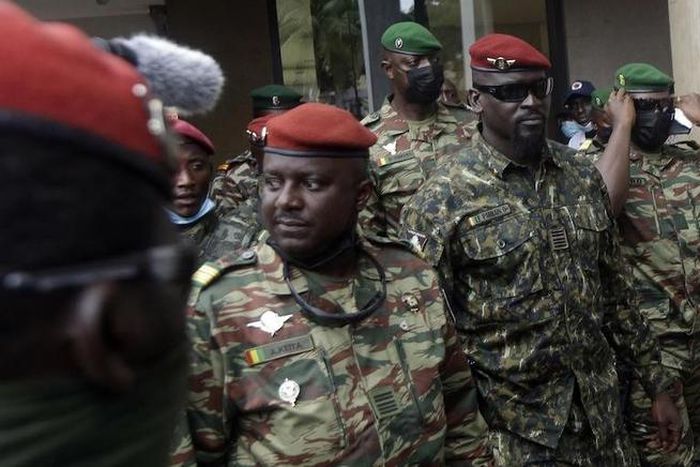 Coup d'etat en Guinee Doumbouya
