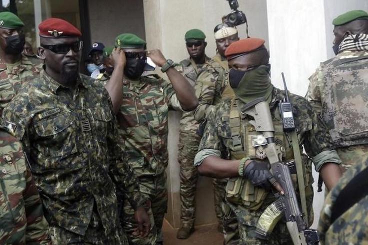 Coup d'etat en Guinee Doumbouya