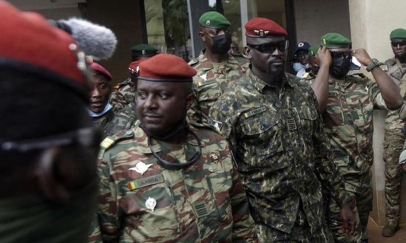 Coup d'etat en Guinee Doumbouya