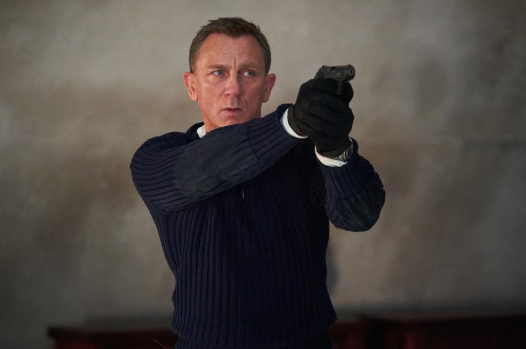 Daniel Craig dans le rôle de James Bond dans "Mourir peut attendre"