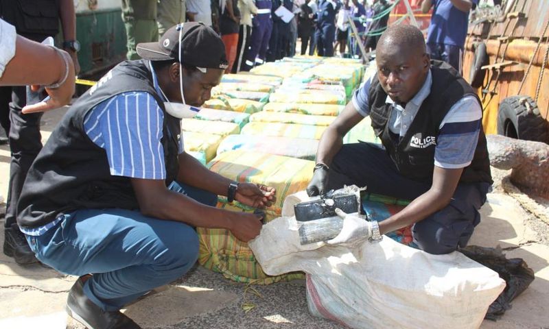 3 t  cocaïne saisie à Dakar
