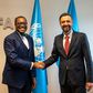 Le président de la BAD, Akinwumi Adesina (à gauche) et le directeur général de la FAO, Qu Dongyu. Photo - BAD