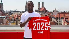Sadio Mané à Munich