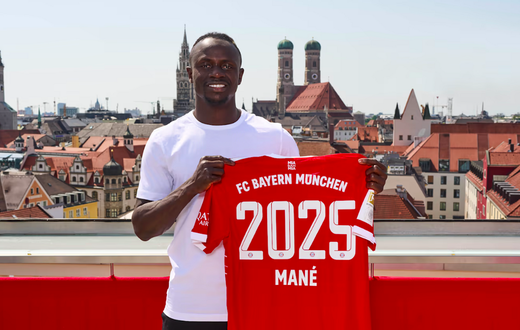 Sadio Mané à Munich