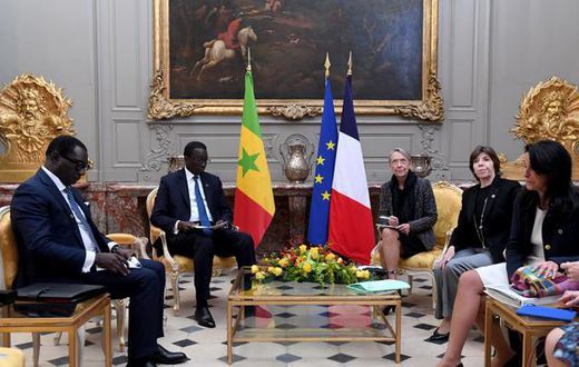Amadou ba et Elisabeth Born