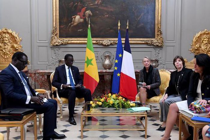 Amadou ba et Elisabeth Born