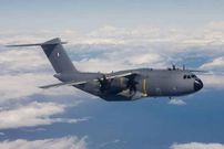 Aeronef français type A400 survolant l'espace aerien malien