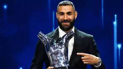 Uefa Karim Benzema sacre meilleur joueur de l'année